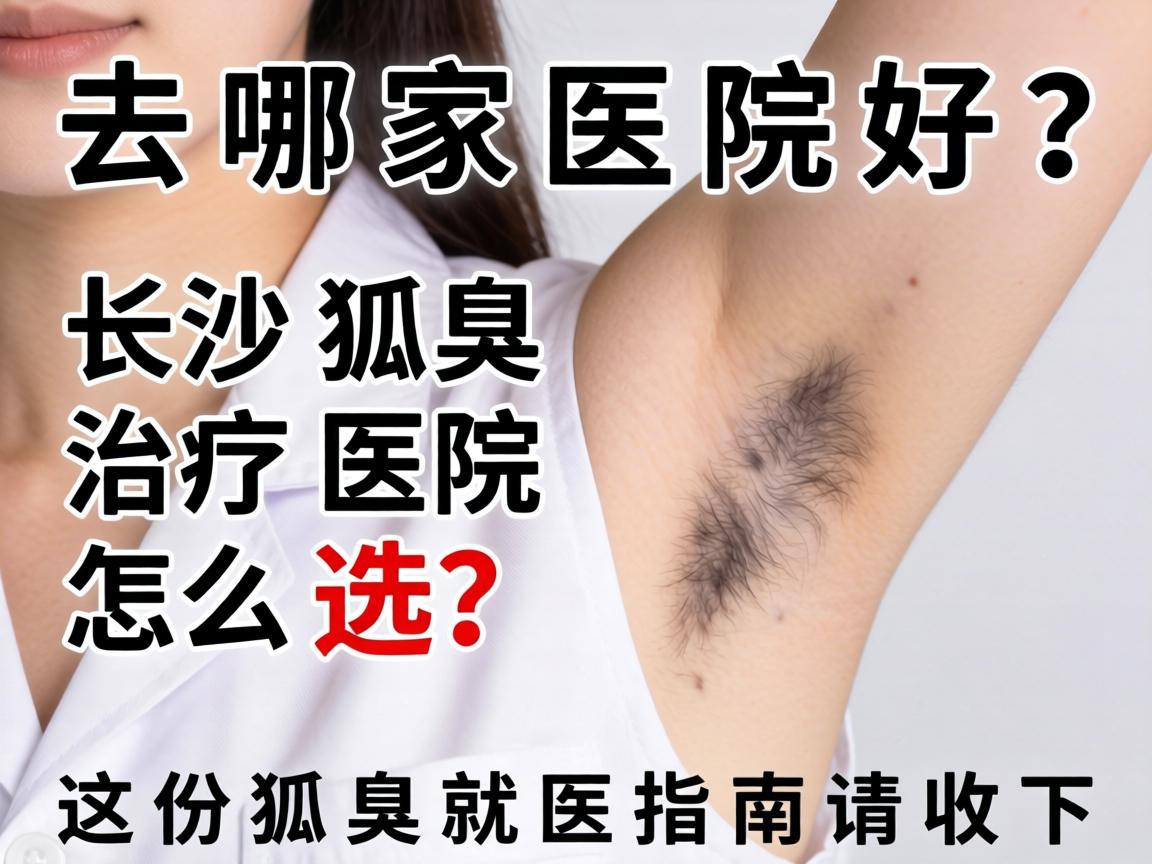 狐臭去哪家医院好？长沙狐臭治疗医院怎么选？这份狐臭就医指南请收好