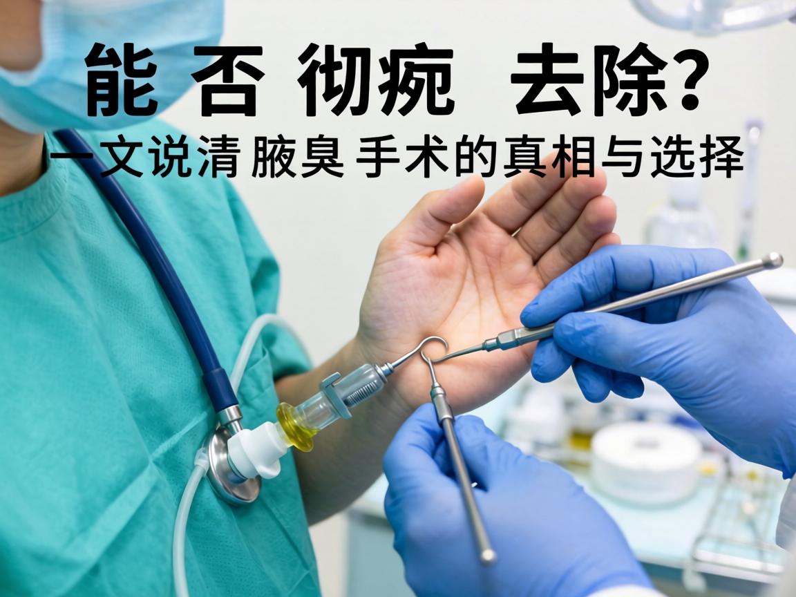 腋臭手术能否彻底去除？一文说清腋臭手术的真相与选择