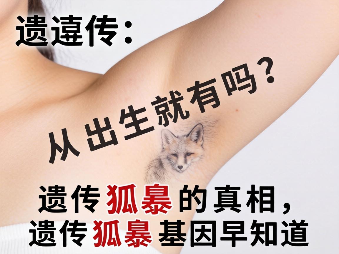 遗传狐臭从出生就有吗？遗传狐臭的真相，遗传狐臭基因早知道