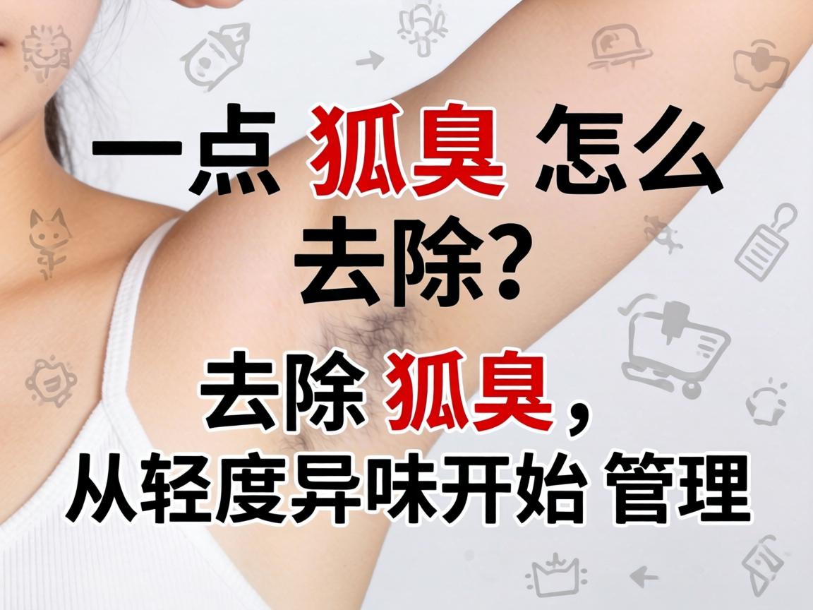 有一点狐臭怎么去除？去除狐臭，从轻度异味开始管理