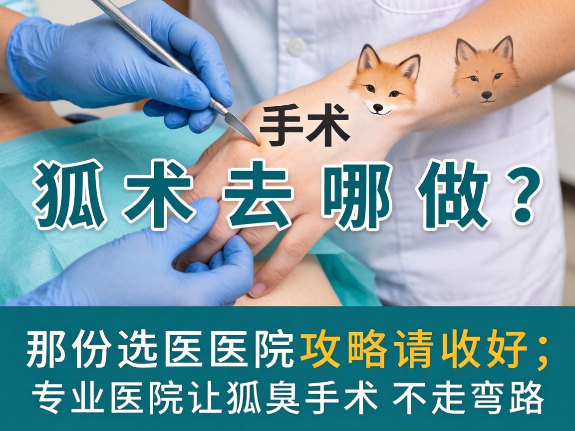狐臭手术去哪做？这份选医院攻略请收好，专业医院让狐臭手术不走弯路