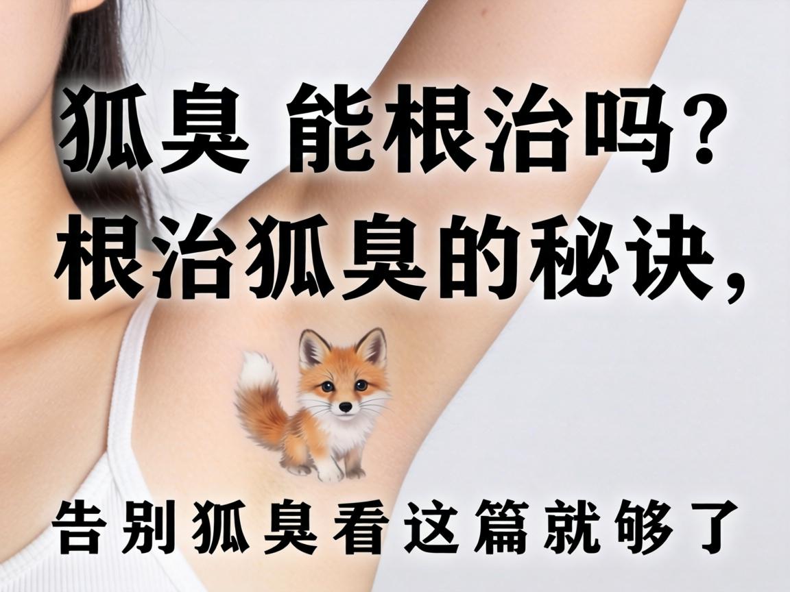 狐臭能根治吗？根治狐臭的秘诀，告别狐臭看这篇就够了