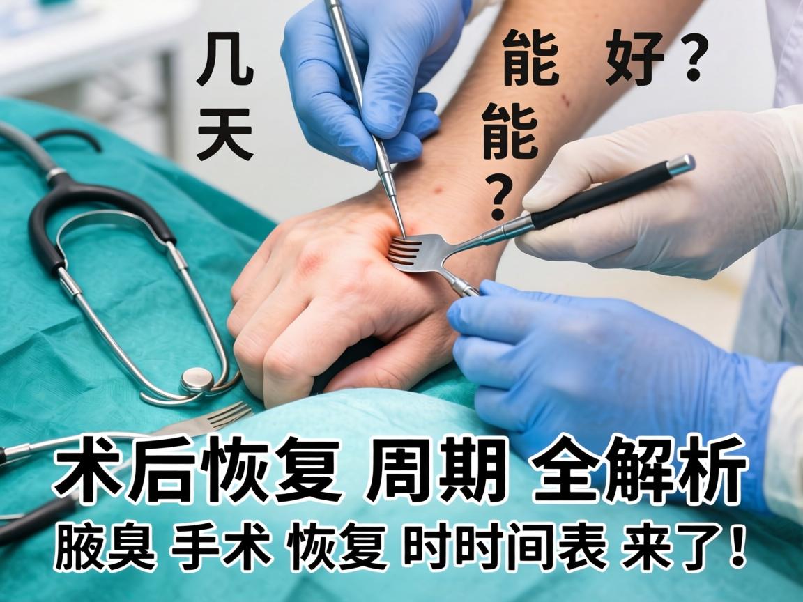 腋臭手术几天能好？术后恢复周期全解析，腋臭手术恢复时间表来了！