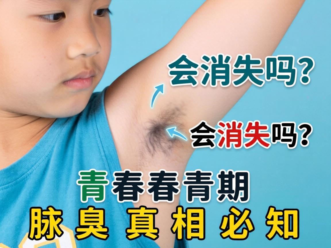 青春期孩子腋臭会消失吗？青春期腋臭真相必知