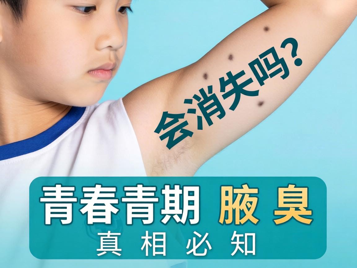 青春期孩子腋臭会消失吗？青春期腋臭真相必知