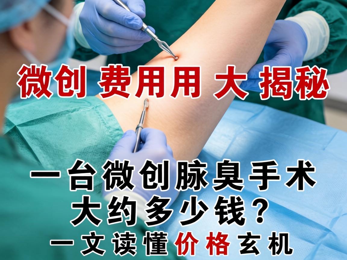 微创腋臭手术费用大揭秘，一台微创腋臭手术大约多少钱？一文读懂价格玄机