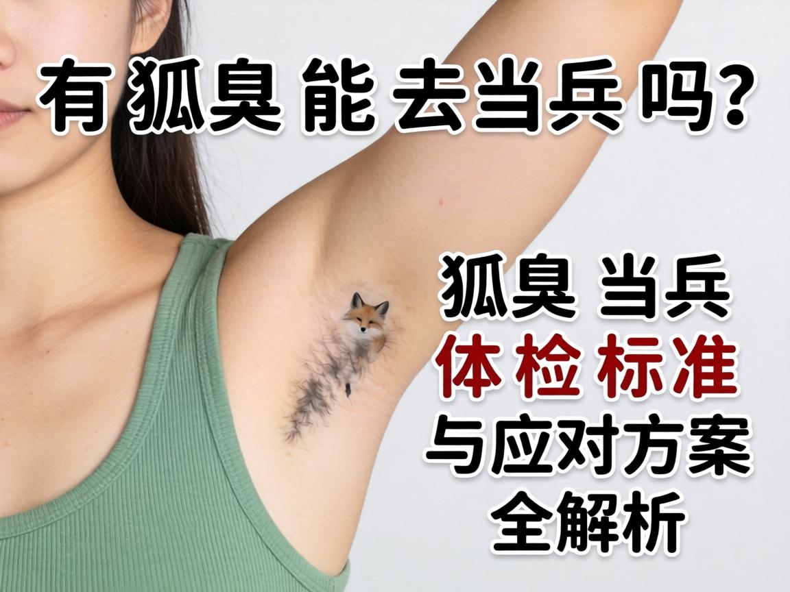 有狐臭能去当兵吗？狐臭当兵体检标准与应对方案全解析
