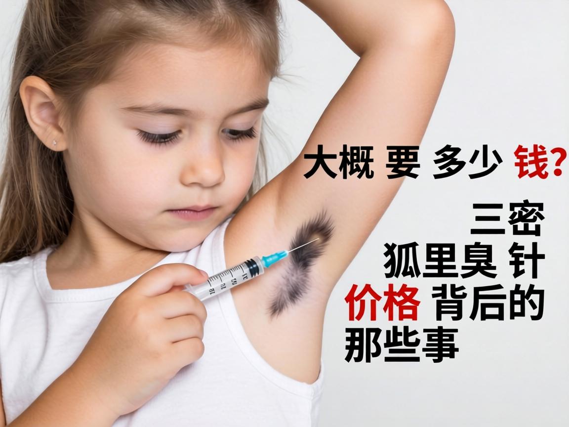 小女孩打狐臭的针大概要多少钱？解密狐臭针价格背后的那些事
