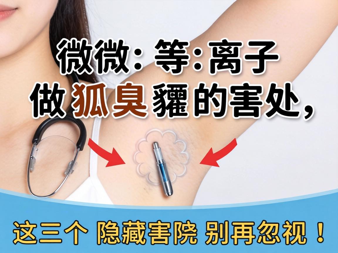 微等离子做狐臭的害处，这三个隐藏害处别再忽视！