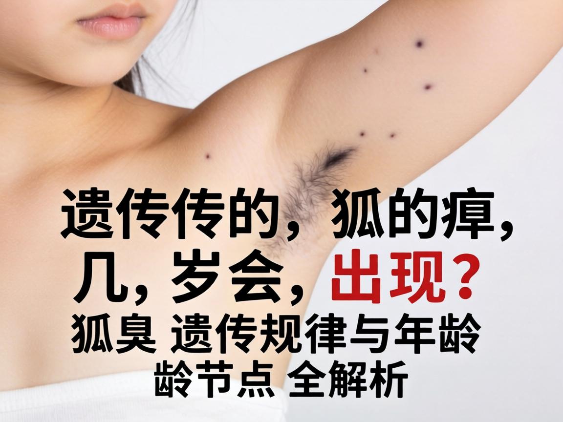 遗传的狐臭几岁会出现?狐臭遗传规律与年龄节点全解析 遗传的狐臭几岁会出现?狐臭遗传规律与年龄节点全解析