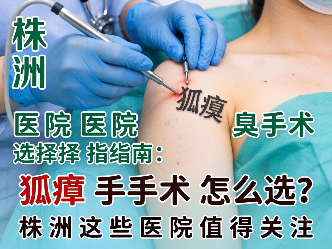 株洲狐臭手术医院选择指南,狐臭手术怎么选?株洲这些医院值得关注 株洲狐臭手术医院选择指南,狐臭手术怎么选?株洲这些医院值得关注