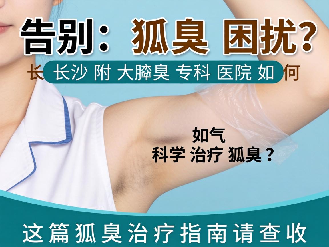 告别狐臭困扰，长沙附大腋臭专科医院如何科学治疗狐臭？这篇狐臭治疗指南请查收