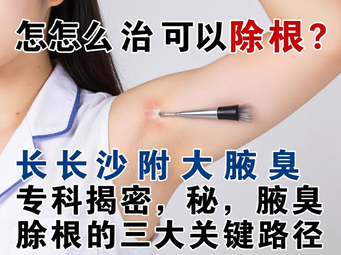 腋臭怎么治可以除根?长沙附大腋臭专科揭秘,腋臭除根的三大关键路径 腋臭怎么治可以除根?长沙附大腋臭专科揭秘,腋臭除根的三大关键路径