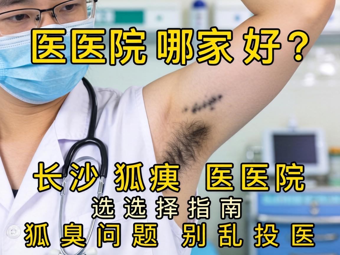 狐臭医院哪家好?长沙狐臭医院选择指南,狐臭问题别乱投医 狐臭医院哪家好?长沙狐臭医院选择指南,狐臭问题别乱投医
