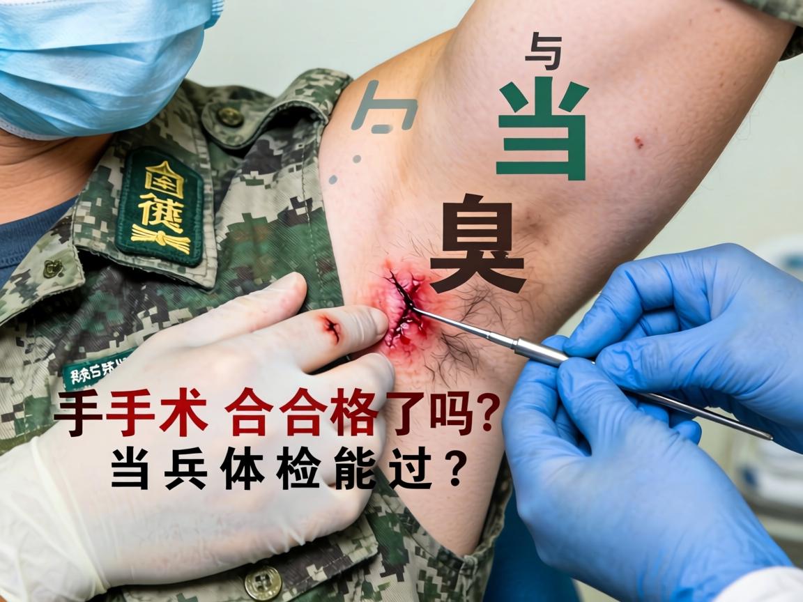 狐臭微创手术与当兵,手术合格吗?当兵体检能过吗? 狐臭微创手术与当兵,手术合格吗?当兵体检能过吗?