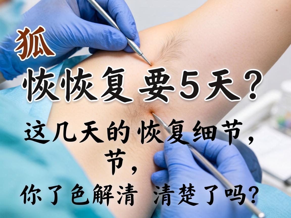 狐臭手术恢复要几天?这几天的恢复细节,你了解清楚了吗? 狐臭手术恢复要几天?这几天的恢复细节,你了解清楚了吗?