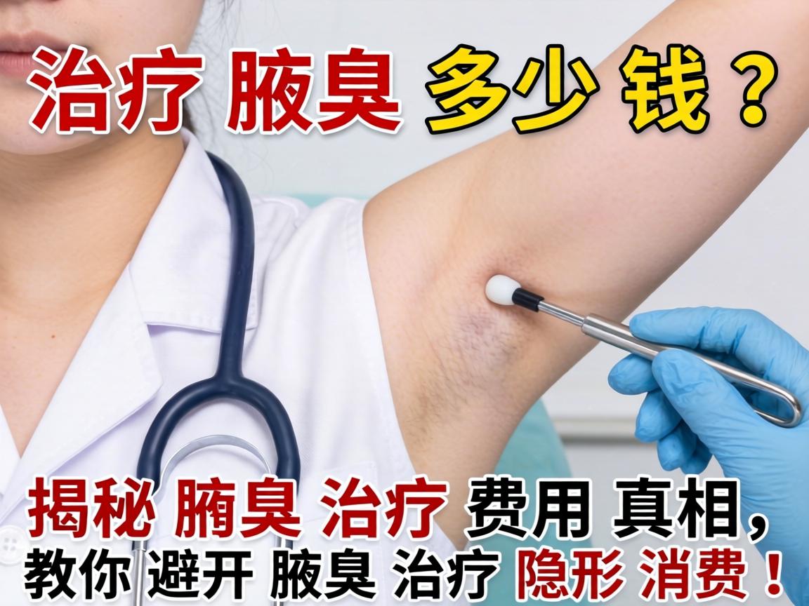 治疗腋臭多少钱?揭秘腋臭治疗费用真相,教你避开腋臭治疗隐形消费! 治疗腋臭多少钱?揭秘腋臭治疗费用真相,教你避开腋臭治疗隐形消费!