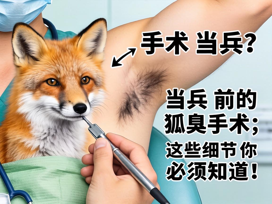 狐臭手术当兵?当兵前的狐臭手术,这些细节你必须知道! 狐臭手术当兵?当兵前的狐臭手术,这些细节你必须知道!