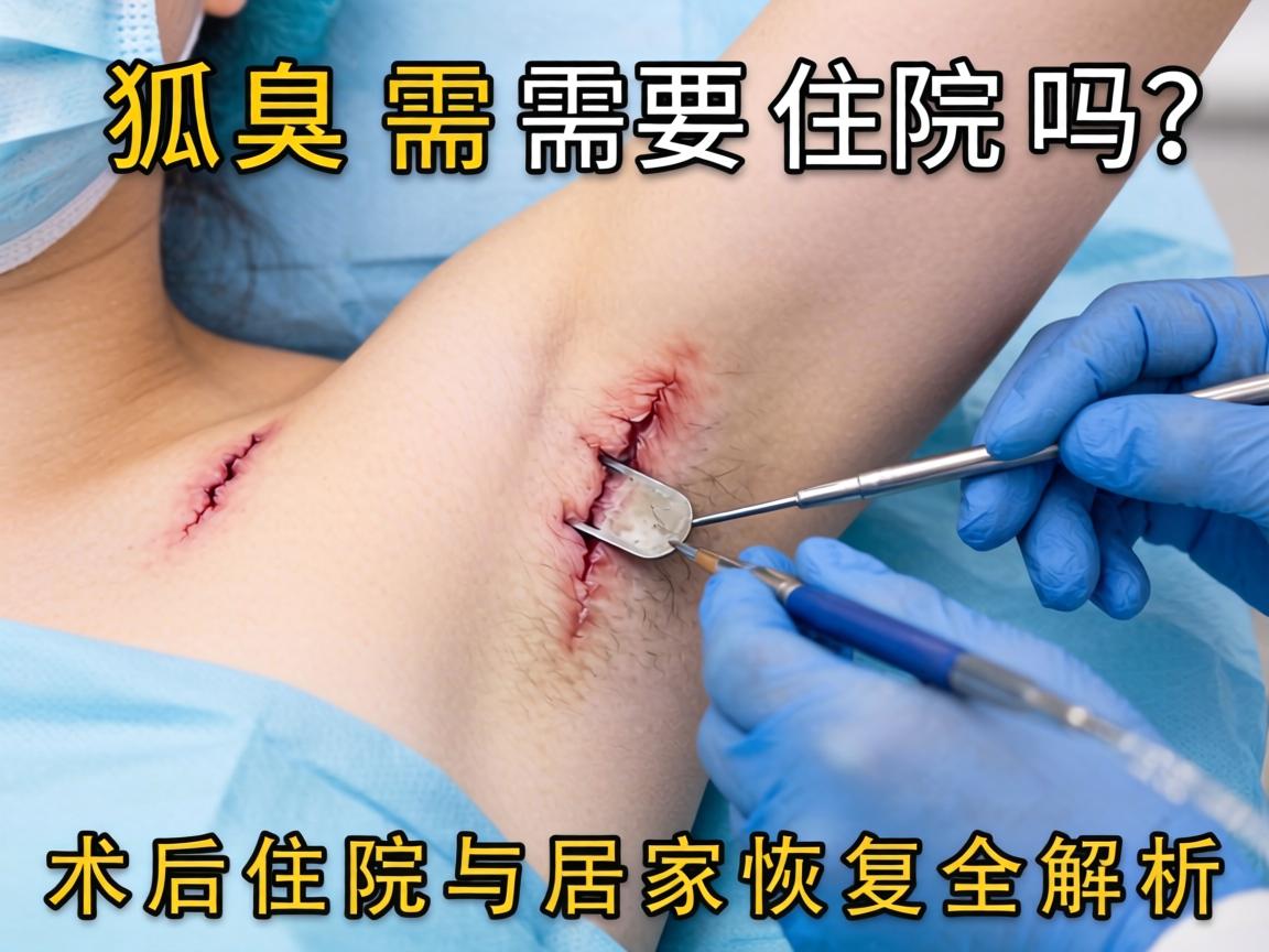 狐臭微创手术需要住院吗？术后住院与居家恢复全解析
