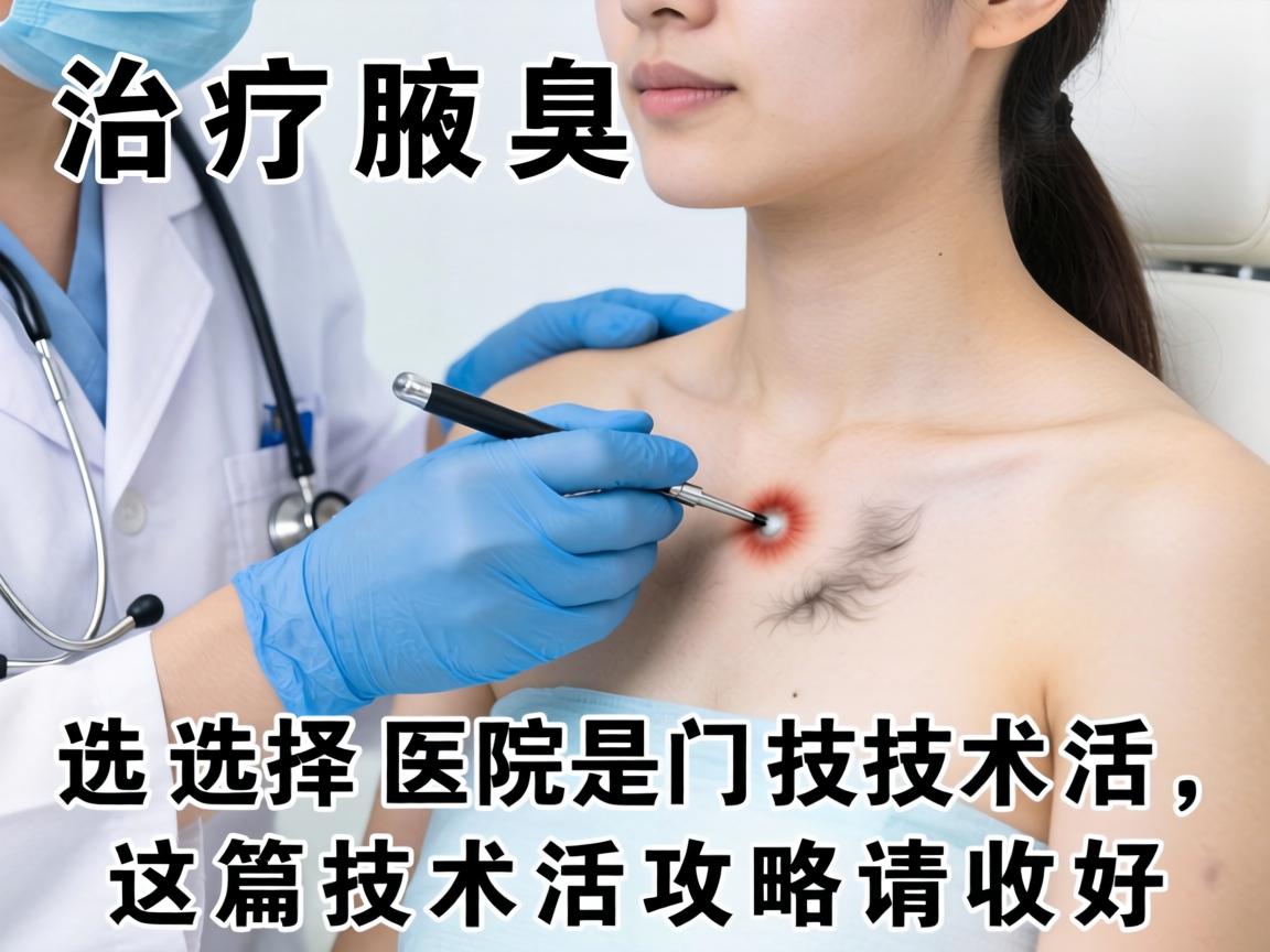 治疗腋臭,选择医院是门技术活,这篇技术活攻略请收好 治疗腋臭,选择医院是门技术活,这篇技术活攻略请收好