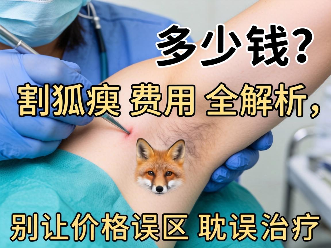 割狐臭手术多少钱?割狐臭费用全解析,别让价格误区耽误治疗 割狐臭手术多少钱?割狐臭费用全解析,别让价格误区耽误治疗