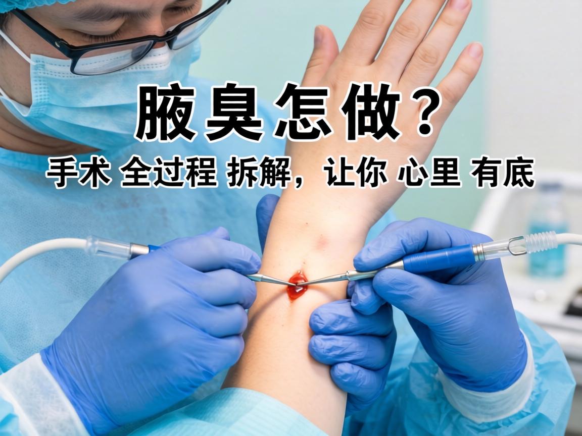 腋臭手术怎么做?手术全过程拆解,让你心里有底 腋臭手术怎么做?手术全过程拆解,让你心里有底