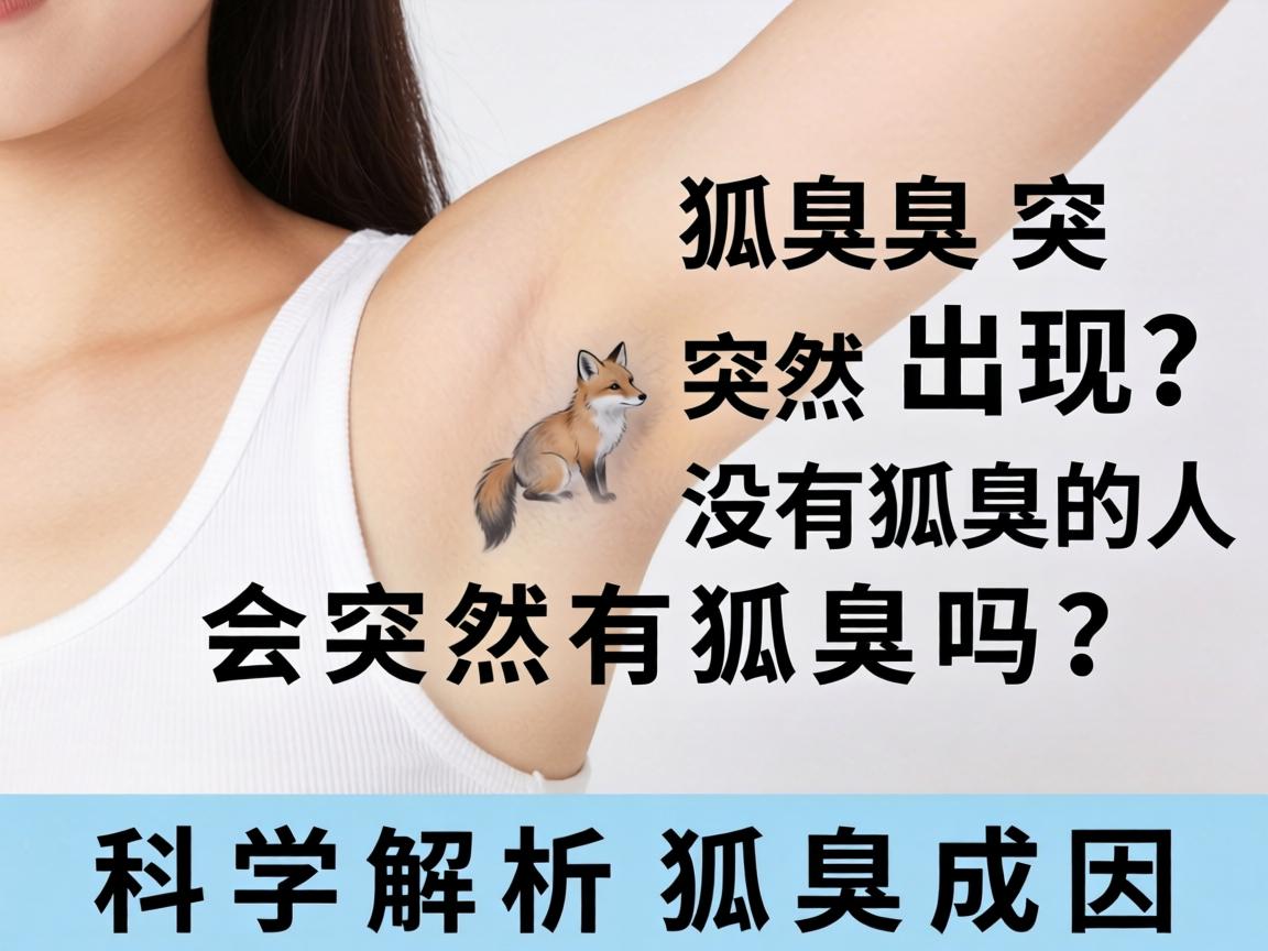 狐臭突然出现？没有狐臭的人会突然有狐臭吗？科学解析狐臭成因