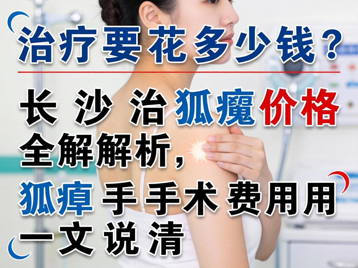 腋臭治疗要花多少钱？长沙治狐臭价格全解析，狐臭手术费用一文说清