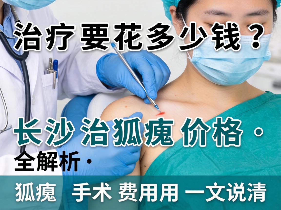 腋臭治疗要花多少钱？长沙治狐臭价格全解析，狐臭手术费用一文说清