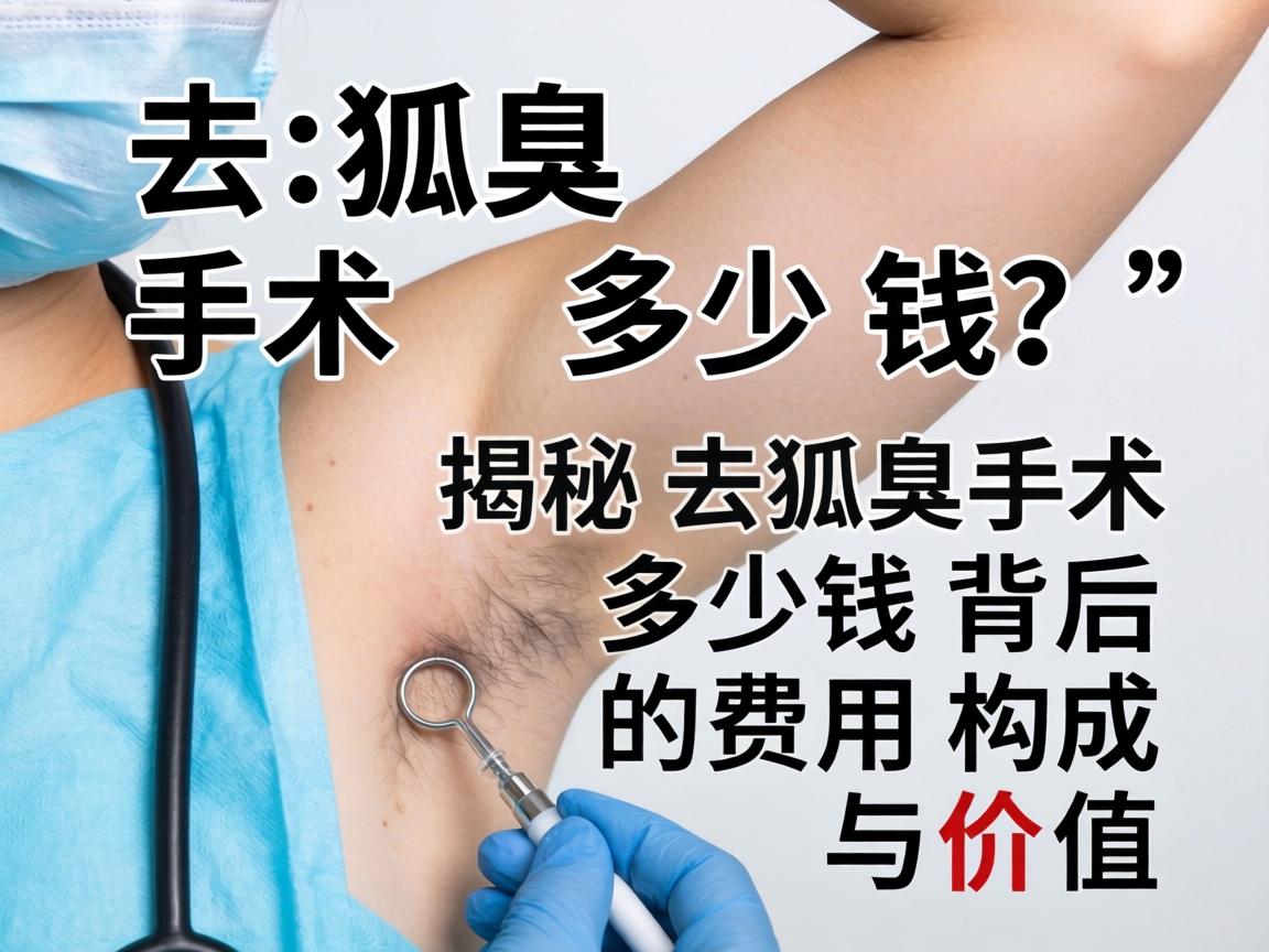 去狐臭手术多少钱？揭秘去狐臭手术多少钱背后的费用构成与价值