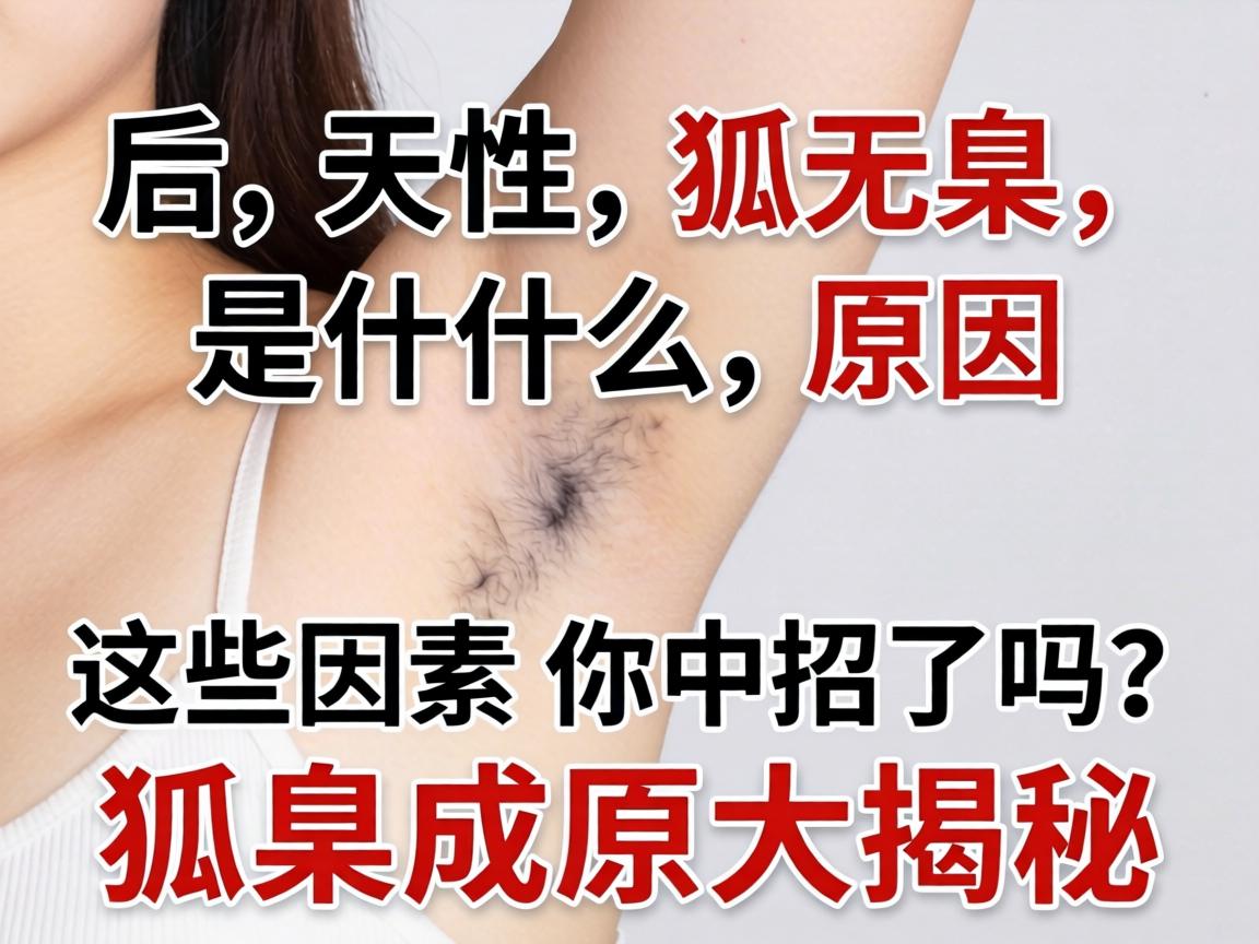 后天性狐臭是什么原因？这些因素你中招了吗？狐臭成因大揭秘