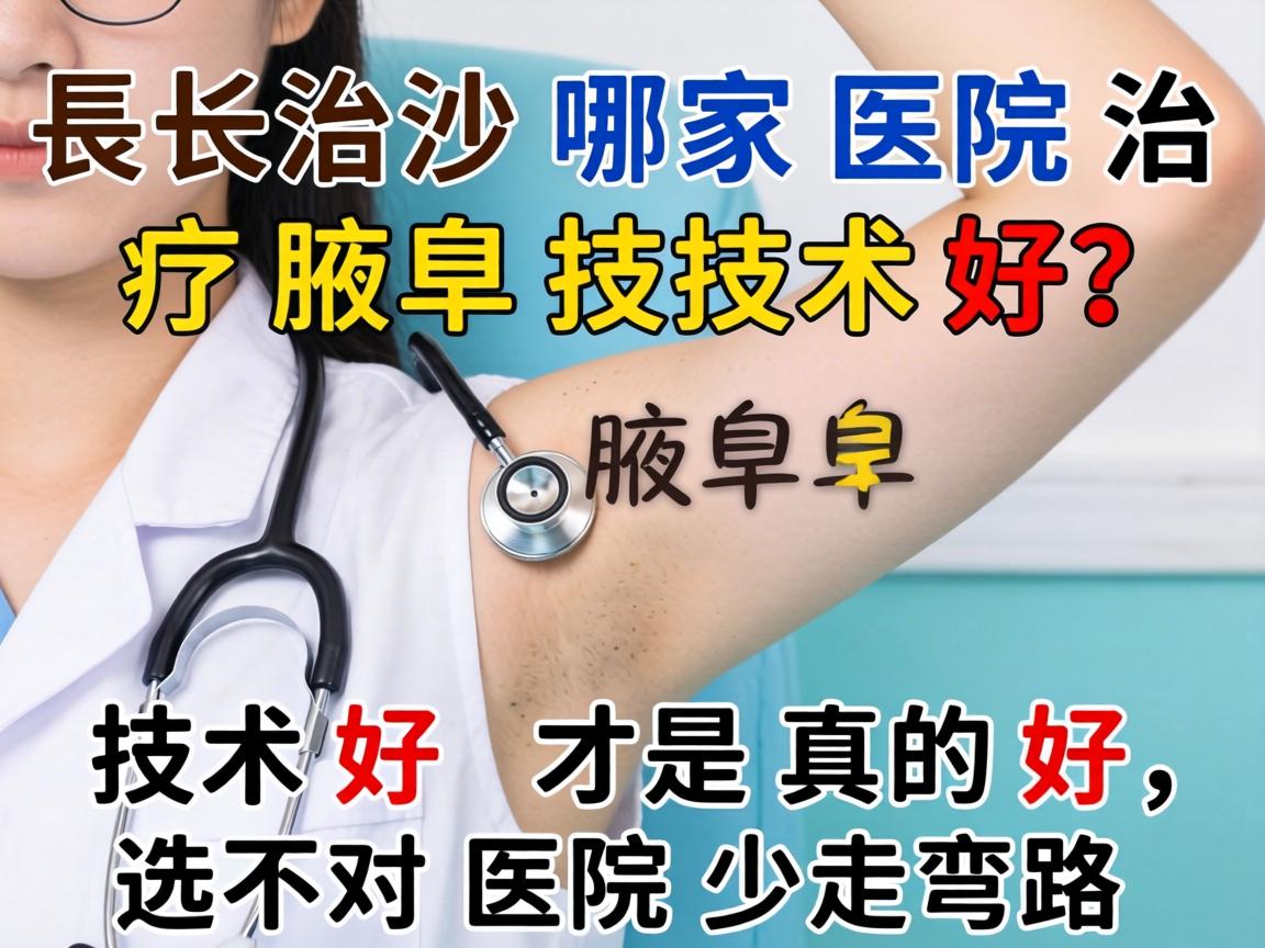 长沙哪家医院治疗腋臭技术好?技术好才是真的好,选对医院少走弯路 长沙哪家医院治疗腋臭技术好?技术好才是真的好,选对医院少走弯路