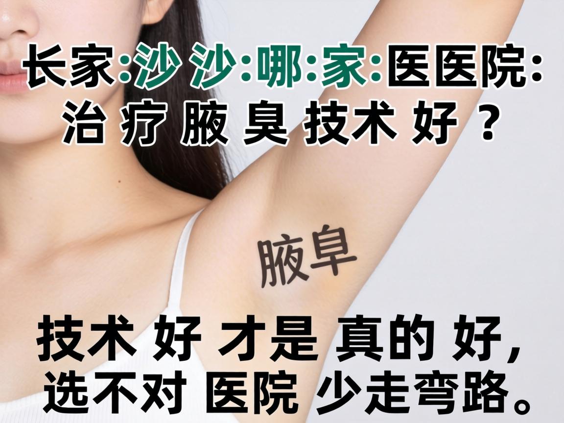 长沙哪家医院治疗腋臭技术好?技术好才是真的好,选对医院少走弯路 长沙哪家医院治疗腋臭技术好?技术好才是真的好,选对医院少走弯路