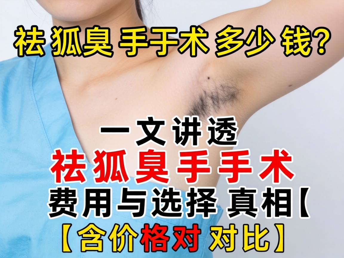 祛狐臭手术多少钱?一文讲透祛狐臭手术费用与选择真相(含价格对比) 祛狐臭手术多少钱?一文讲透祛狐臭手术费用与选择真相(含价格对比)