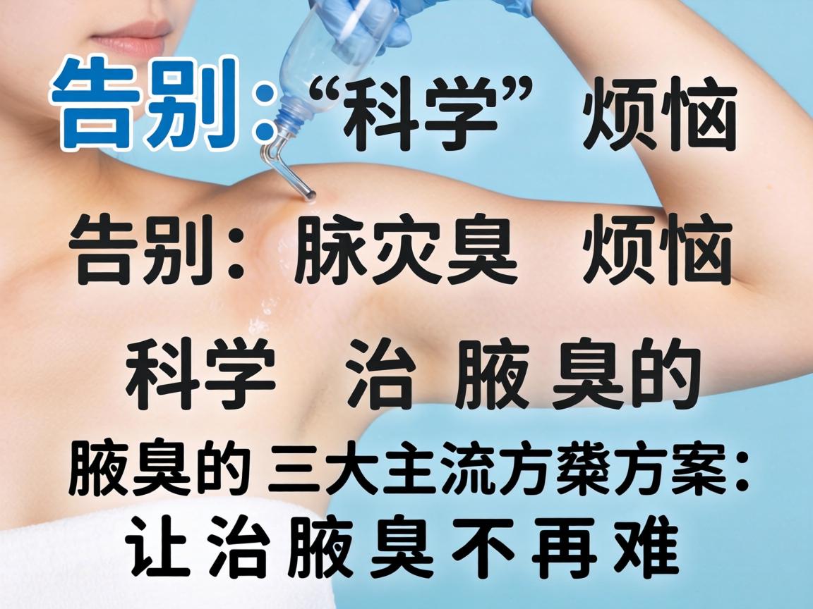 告别腋臭烦恼,科学治腋臭的三大主流方案,让治腋臭不再难 告别腋臭烦恼,科学治腋臭的三大主流方案,让治腋臭不再难