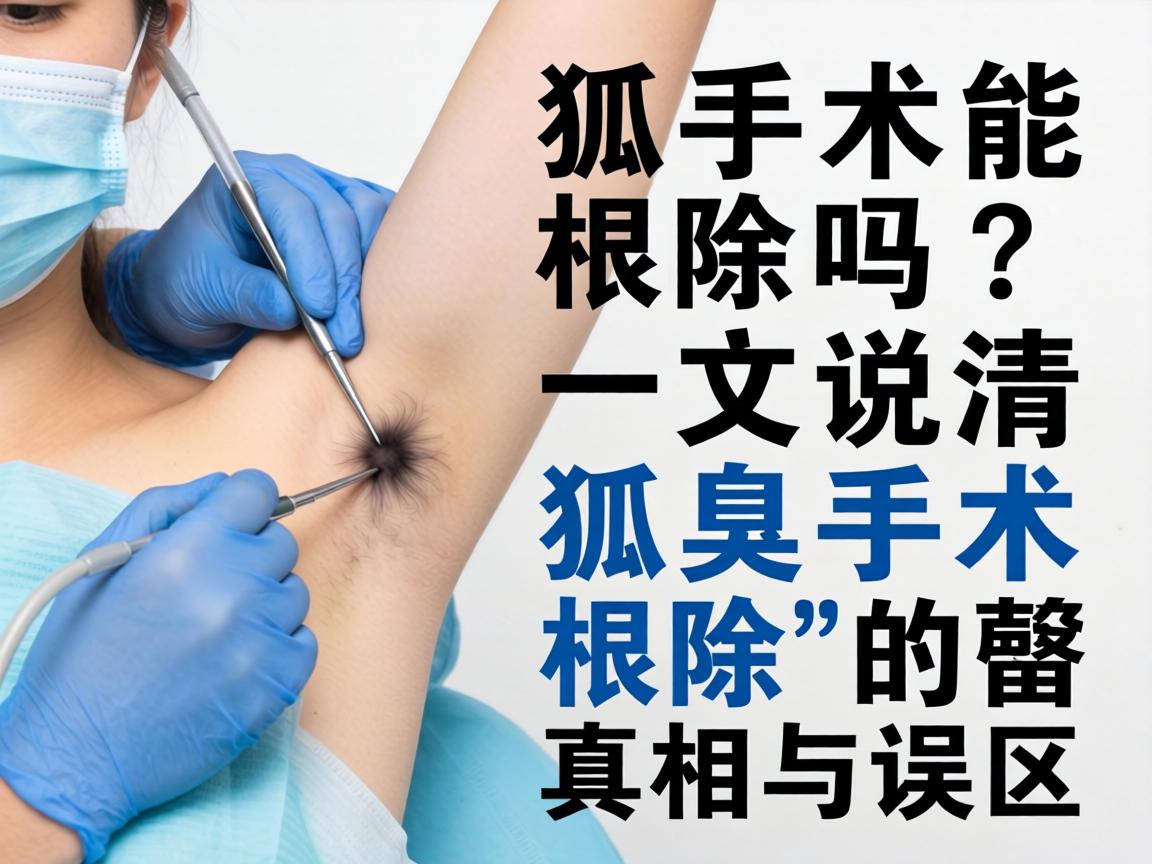 狐臭手术能根除吗?一文说清狐臭手术根除的真相与误区 狐臭手术能根除吗?一文说清狐臭手术根除的真相与误区