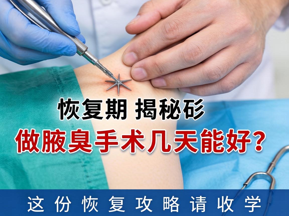 腋臭手术恢复期揭秘,做腋臭手术几天能好?这份恢复攻略请收好 腋臭手术恢复期揭秘,做腋臭手术几天能好?这份恢复攻略请收好