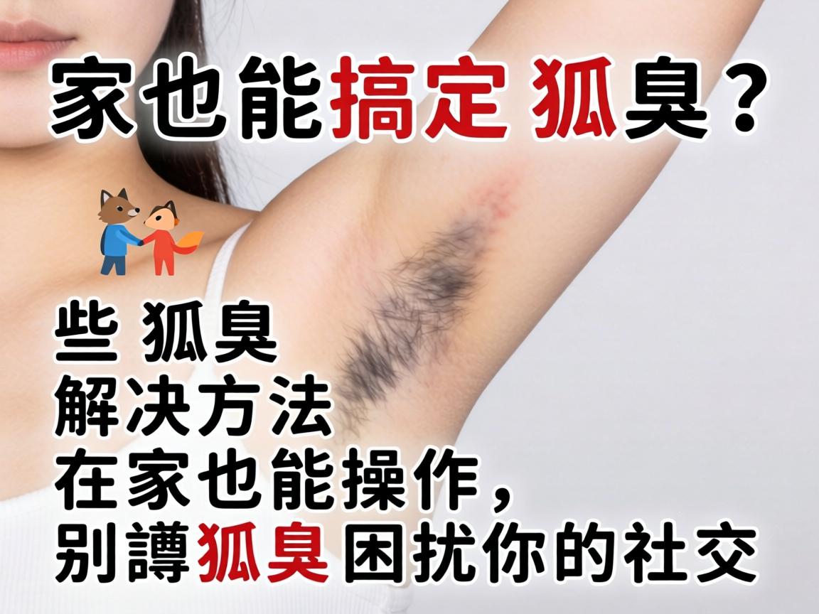 在家也能搞定狐臭？这些狐臭解决方法在家也能操作，别让狐臭困扰你的社交
