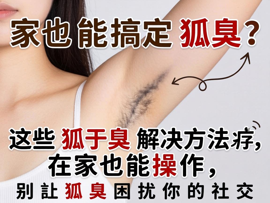 在家也能搞定狐臭？这些狐臭解决方法在家也能操作，别让狐臭困扰你的社交