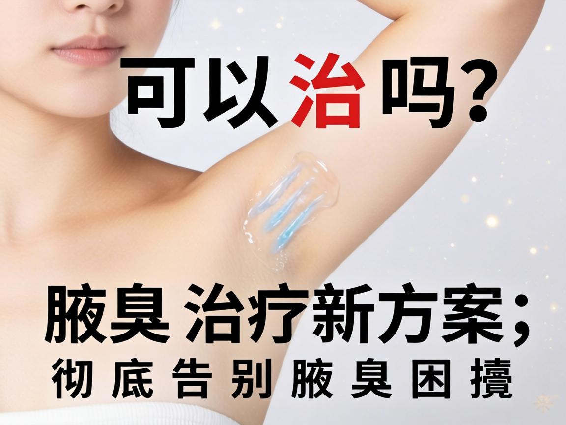 腋臭可以治吗？腋臭治疗新方案，彻底告别腋臭困扰