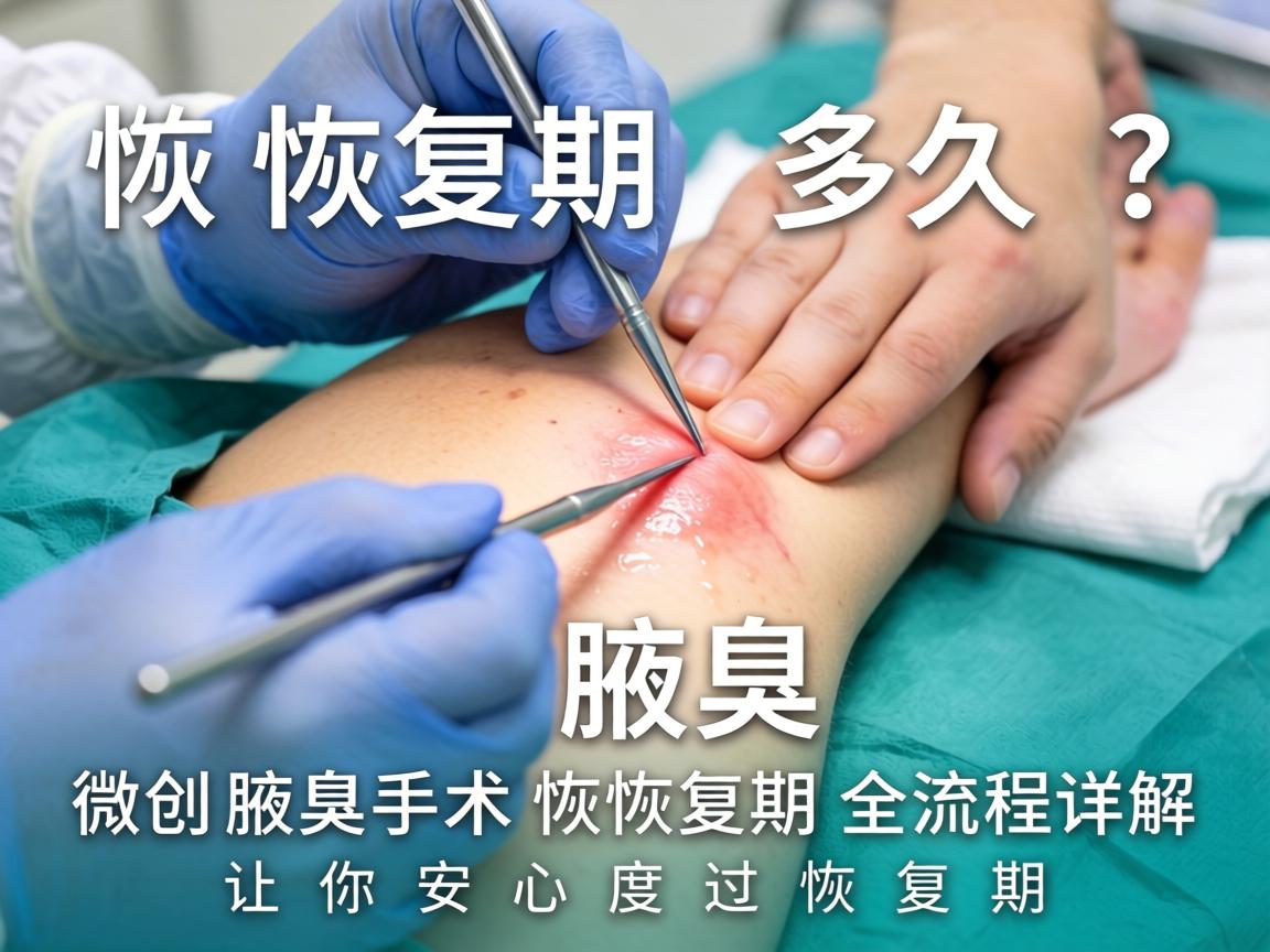 腋臭手术恢复期多久？微创腋臭手术恢复期全流程详解，让你安心度过恢复期