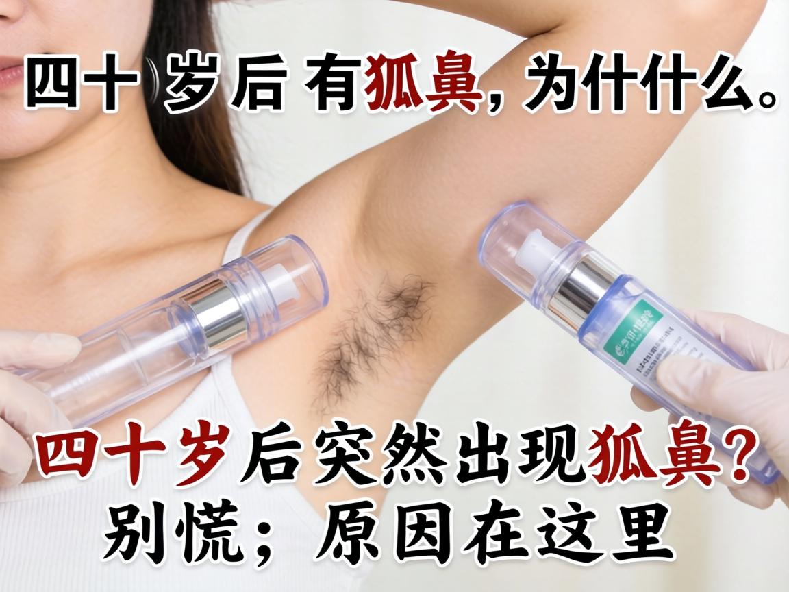 四十岁后有狐臭，为什么四十岁后突然出现狐臭？别慌，原因在这里