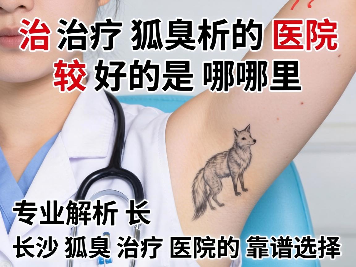 治疗狐臭的医院较好的是哪里？专业解析长沙狐臭治疗医院的靠谱选择