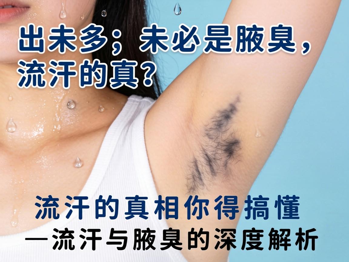 出汗多未必是腋臭，流汗的真相你得搞懂—流汗与腋臭的深度解析