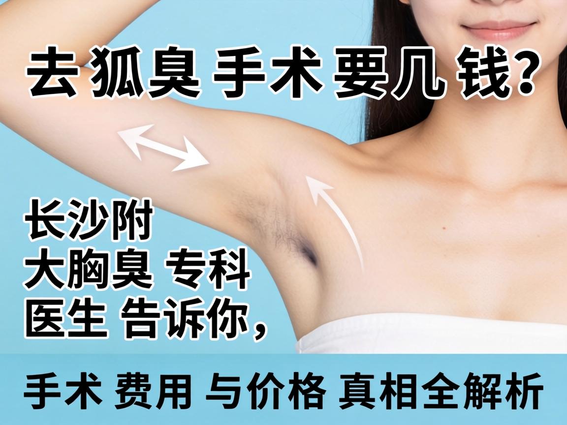 去狐臭手术要几钱?长沙附大腋臭专科医生告诉你,手术费用与价格真相全解析 去狐臭手术要几钱?长沙附大腋臭专科医生告诉你,手术费用与价格真相全解析