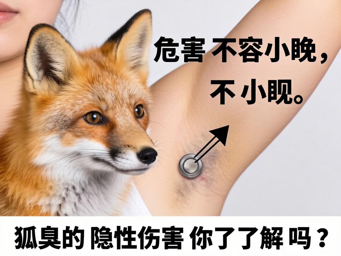 狐臭危害不容小觑，狐臭的隐性伤害你了解吗？