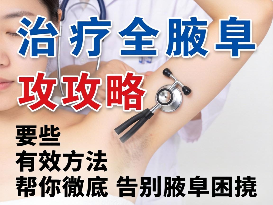 腋臭治疗全攻略，这些有效方法帮你彻底告别腋臭困扰