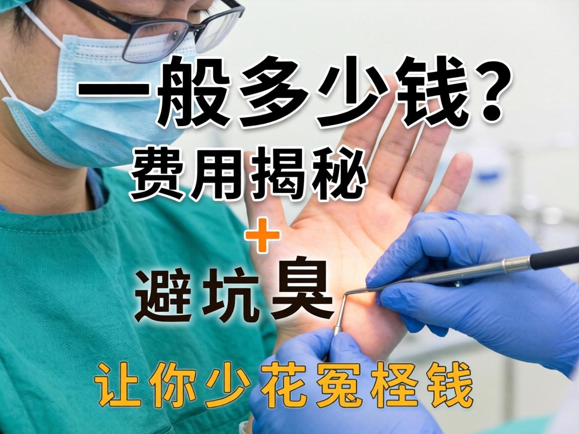 腋臭手术一般多少钱？费用揭秘+避坑指南，让你少花冤枉钱
