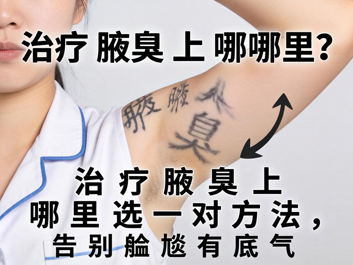 治疗腋臭上哪里？治疗腋臭上哪里选对方法，告别尴尬有底气