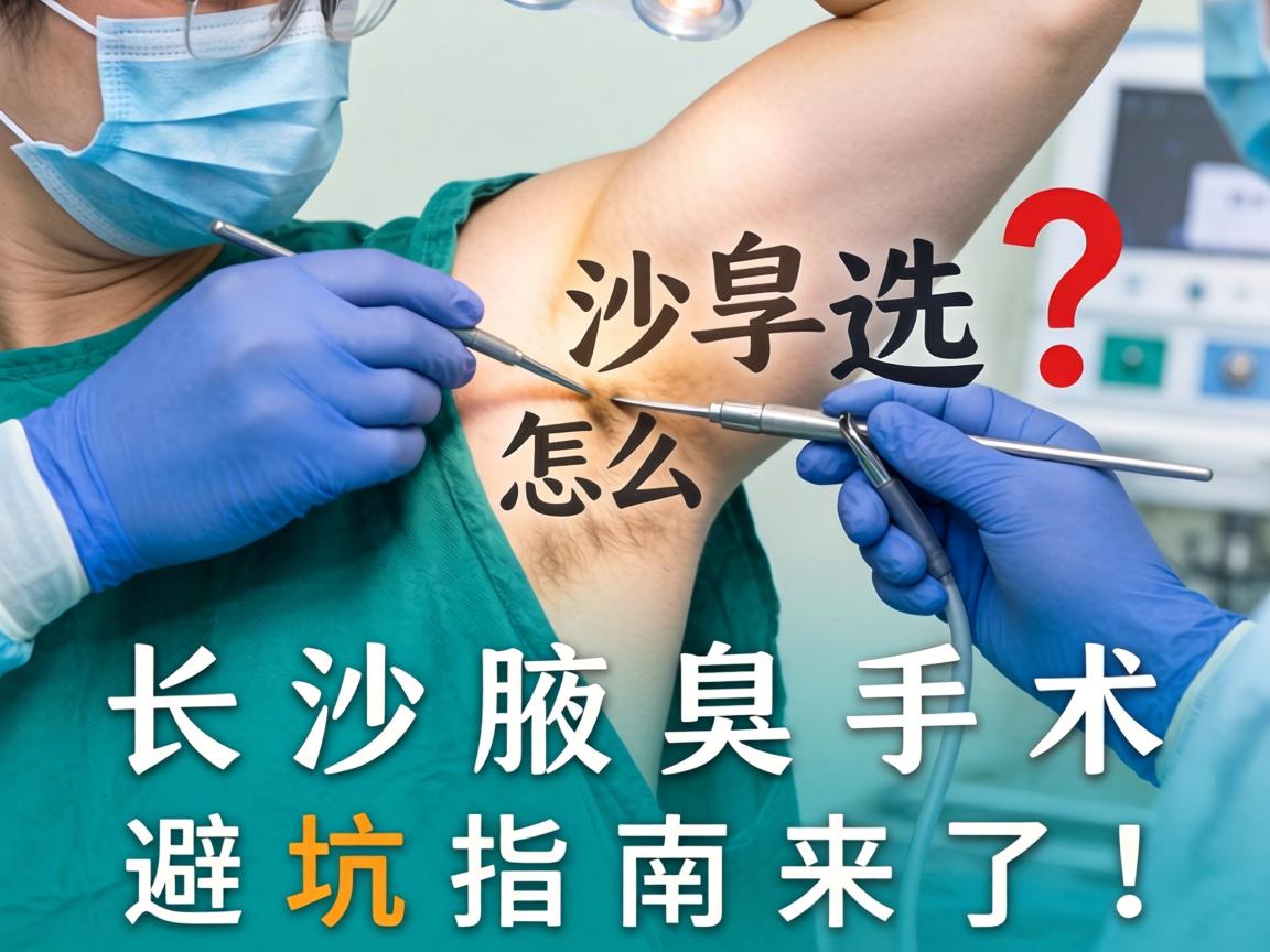 长沙腋臭手术医院怎么选?长沙腋臭手术避坑指南来了! 长沙腋臭手术医院怎么选?长沙腋臭手术避坑指南来了!